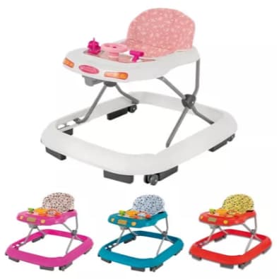 Andador Infantil Assento Acolchoado Safari II Musical Bebê Com Regulagem Tutti Baby Brinquedo