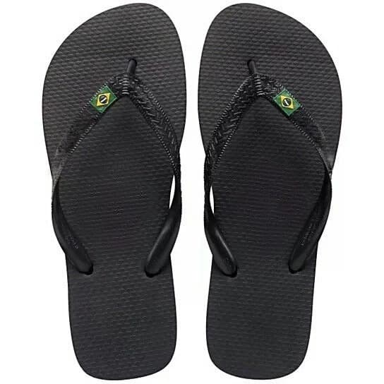 Chinelo Sandália de Dedo Havanas Unissex Macia E Confortável Brasil Bandeira