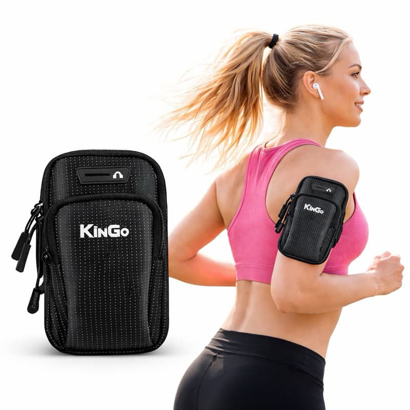 Braçadeira de Celular Resistente à Água Corrida Academia BT-510 KinGo