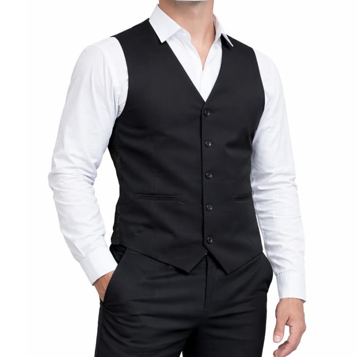 COLETE SOCIAL MASCULINO SLIM FIT(PRONTA ENTREGA-TODOS OS TAMANHOS