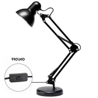 Luminária Pixar Mesa Abajur de Metal pra Estudo Articulável Dobrável com Base