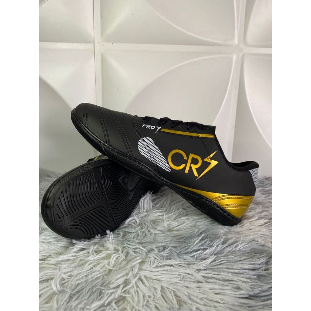 Chuteira Futsal Salão Quadra com Solado Colado e Costurado