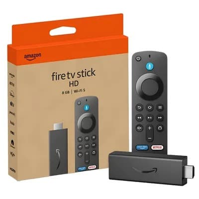 Adaptador Multimídia Amazon Fire TV Full HD Wi-Fi Bluetooth 3ª Geração Alexa