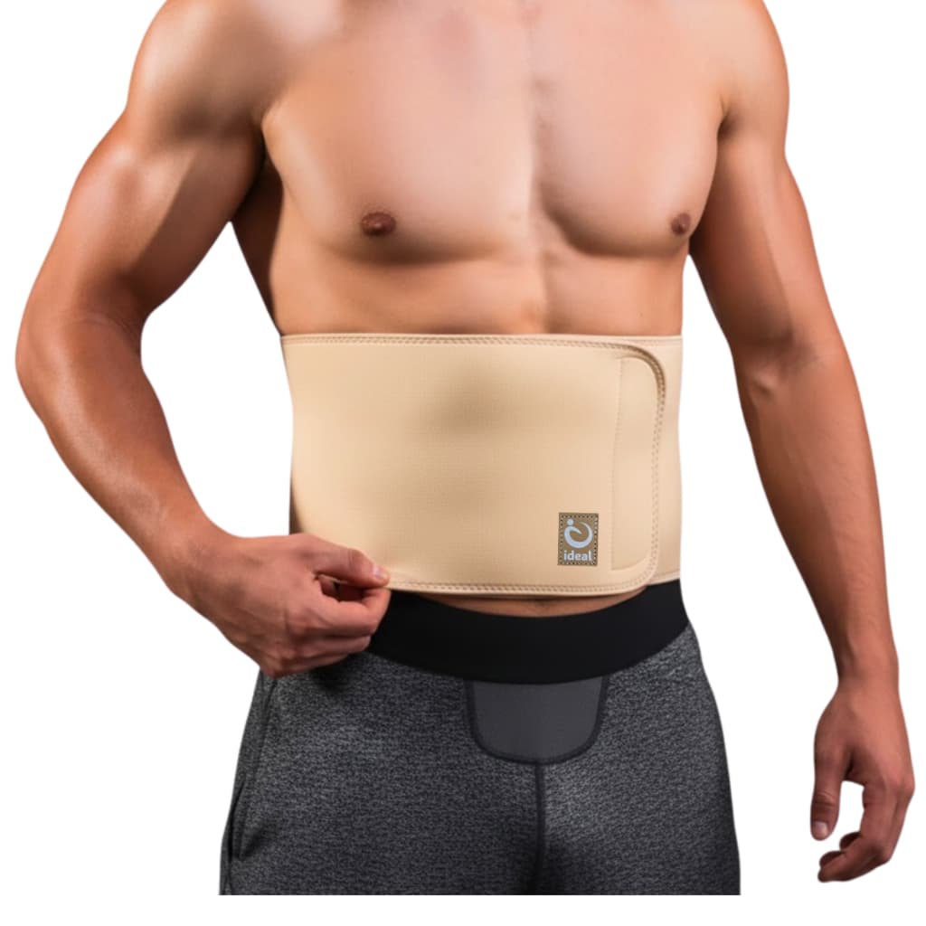 Cinta Modeladora Alta Compressão Pós Cirúrgica Abdominal Faixa 1.5 mm de Espessura e 20 cm De Altura