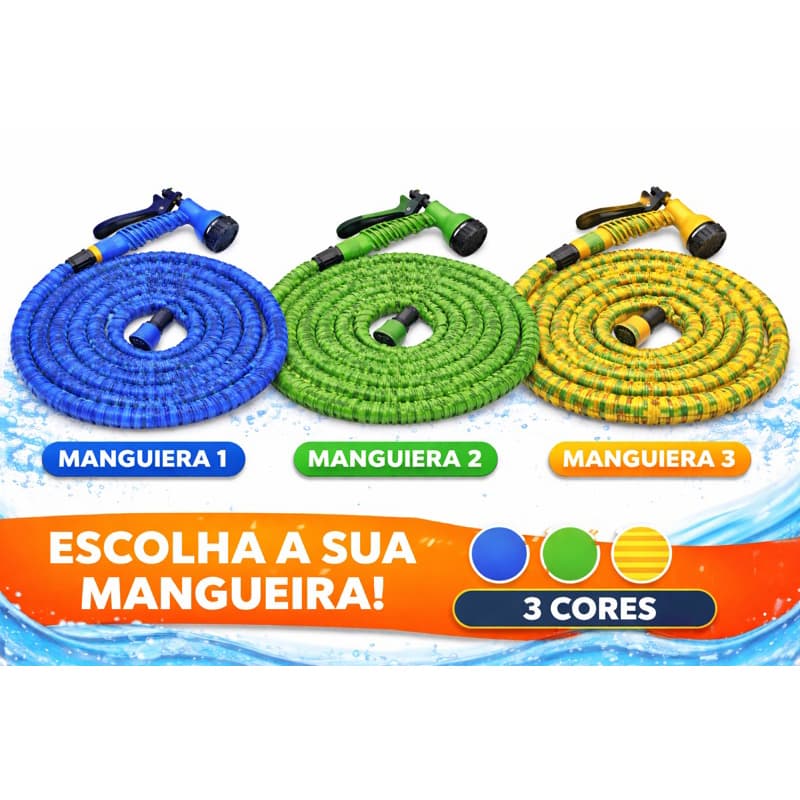 MANGUEIRA DE JARDIM MÁGICA MULTIUSO ( 22,5M e 30M )