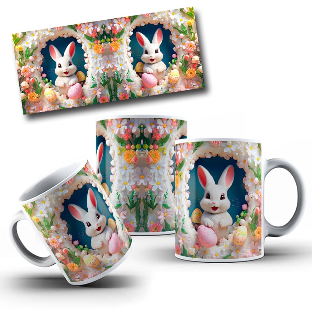 Caneca personalizada Páscoa (Parte 3)