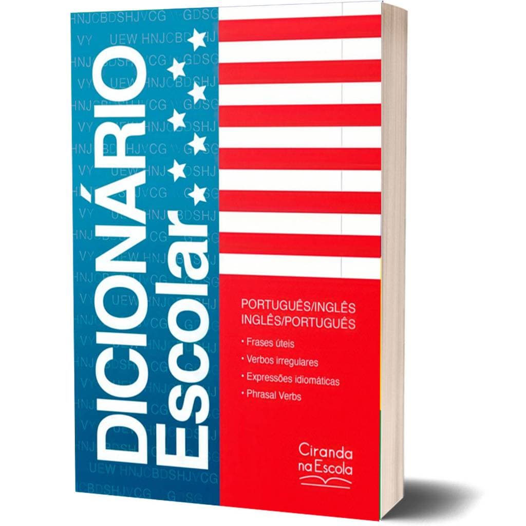 Dicionário Escolar Português-Inglês - Mais de 35.000 verbetes da Língua Inglesa | Ciranda Escolar