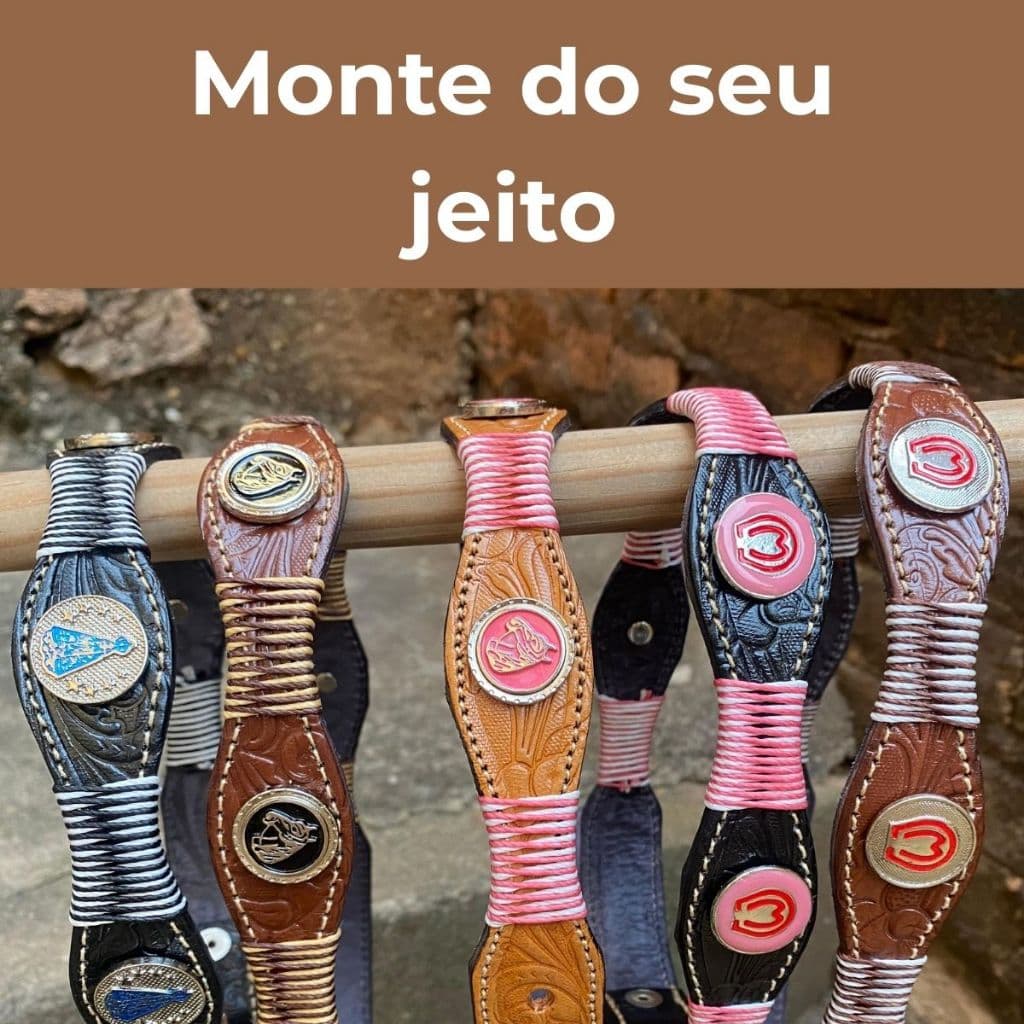 Cinto infantil menina couro legítimo broches Rosa