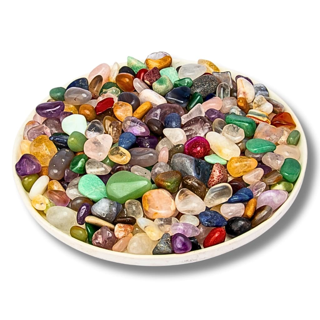 Pedras Roladas Sortidas Mistas Natural 1kg Artesanatos