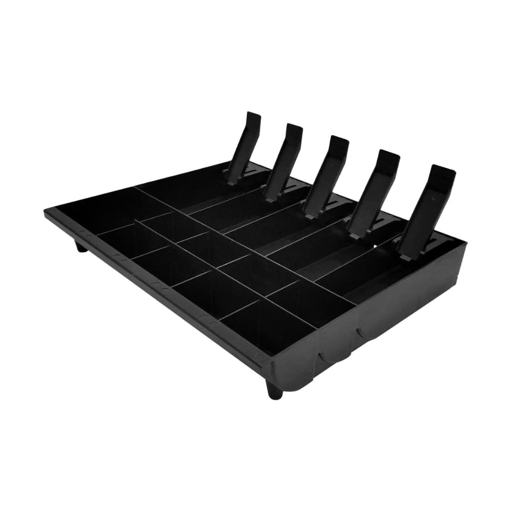 Gaveta organizadora de dinheiro 14 divisórias para supermercados e lojas