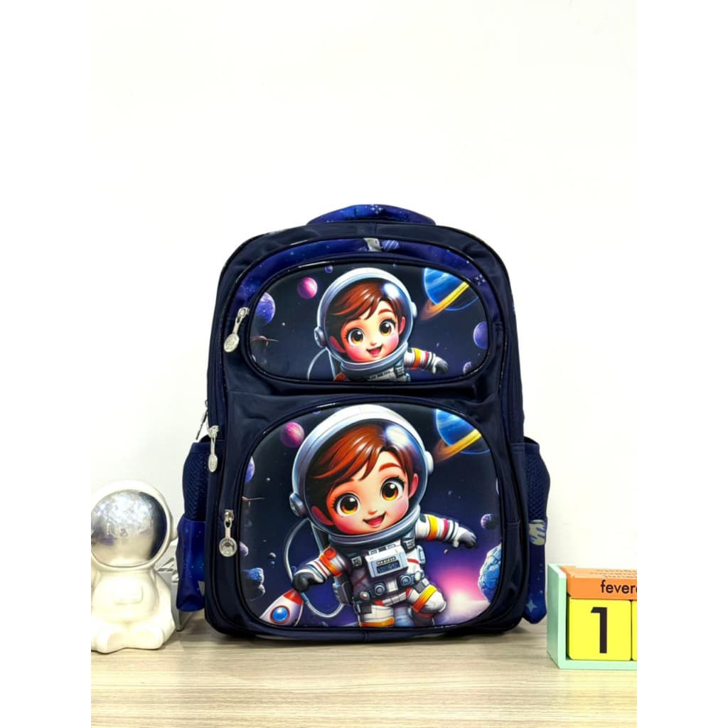 Mochila Escolar 3D Estampado Fosco Infantil Bolsa Menino Grande