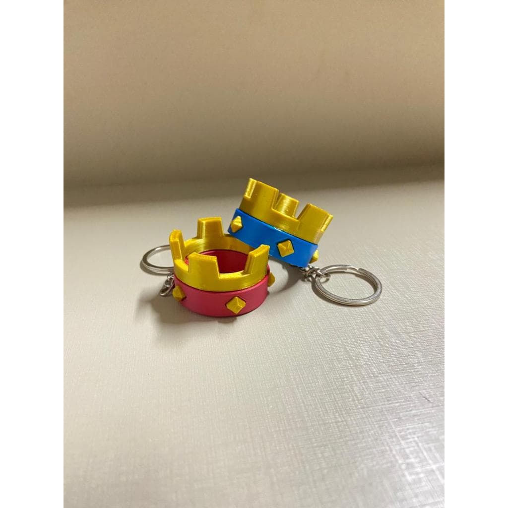 Chaveiro Clash Royale Coroa – Acessório Gamer, Colecionável Presente para Fãs