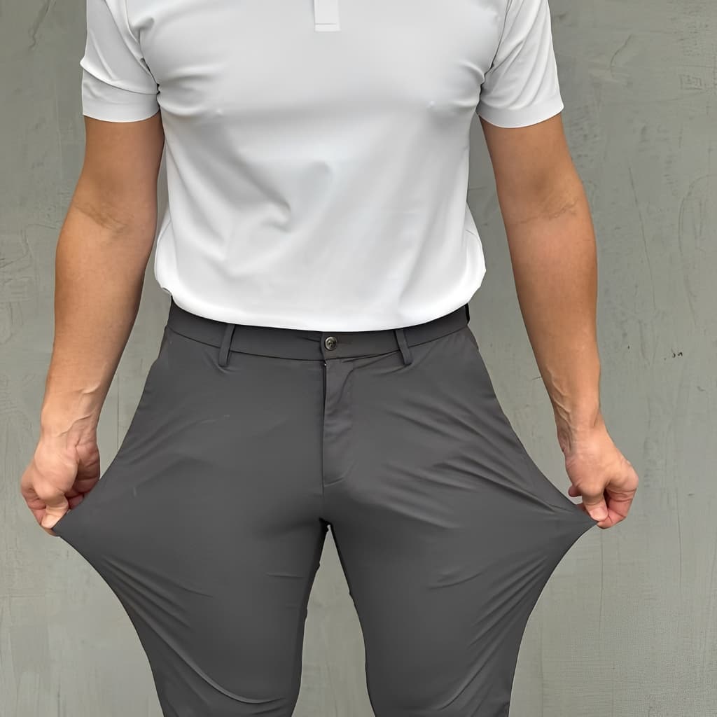 Calça Social Masculina Poliamiada Alfaiataria Premium Lycra Tech Comfort Elastano  Importada Slim Fit Premium