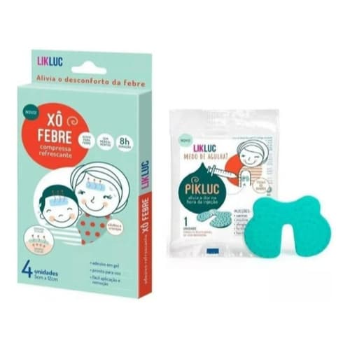 Kit Vacina com Pikluc Alívio da Injeção + Xô Febre