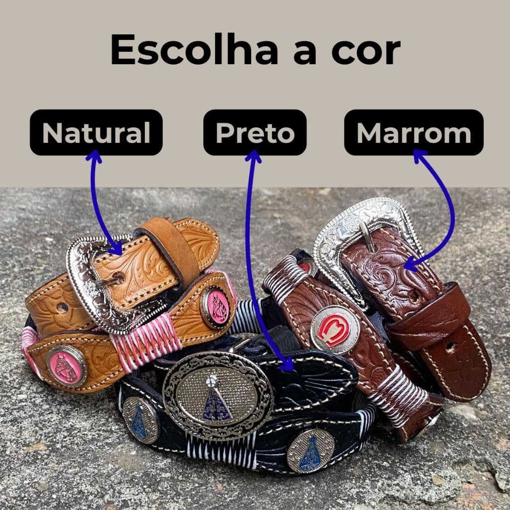 Cinto Country infantil nossa Senhora