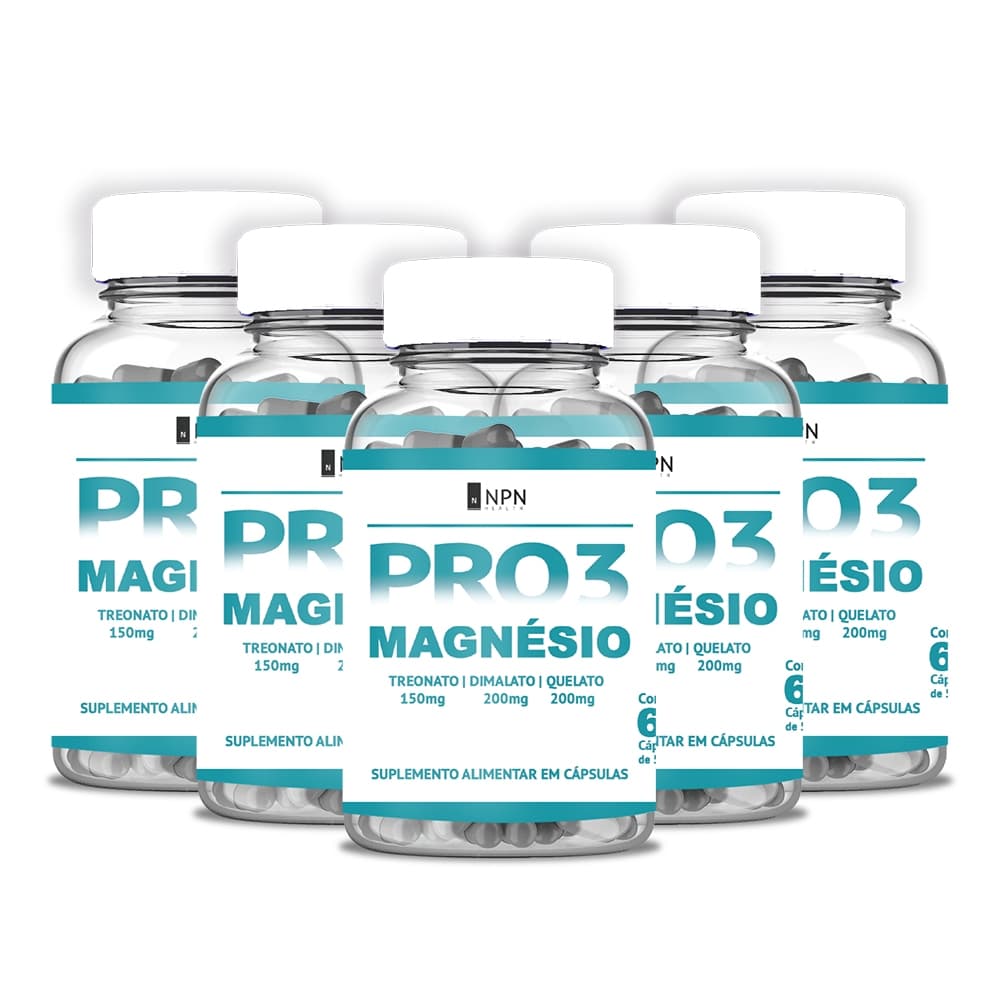 Pro Magnesio Cápsulas Original NPN Envio Rápido