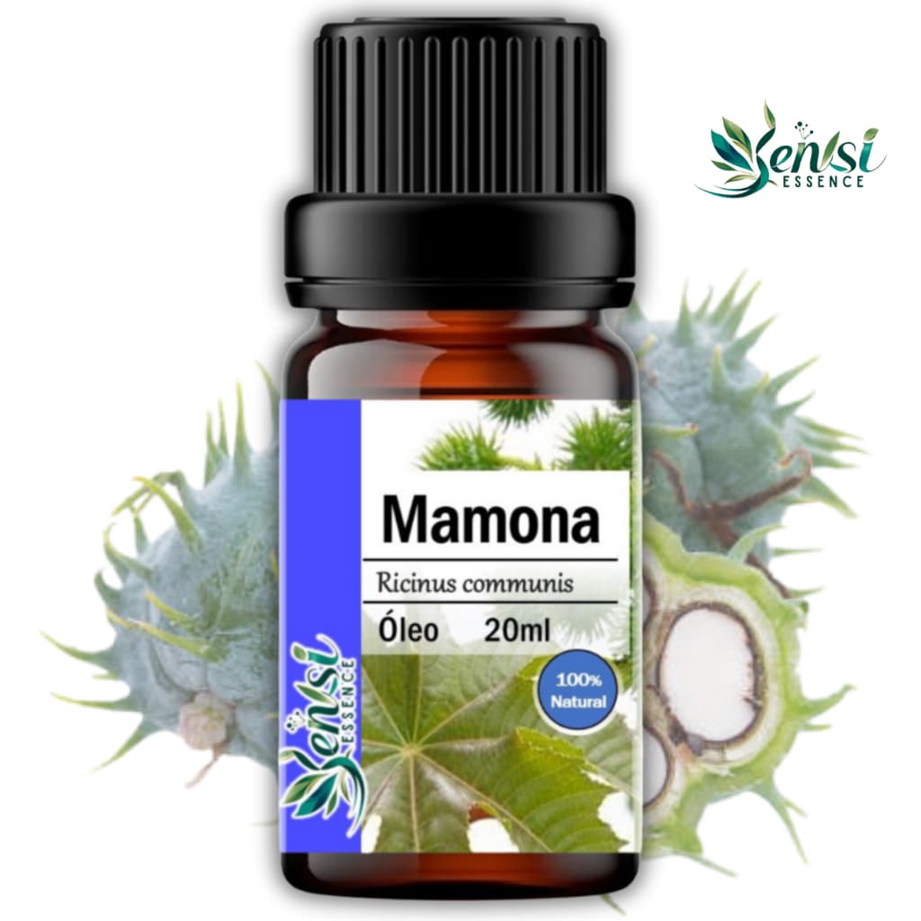 Óleo Vegetal de Mamona 20ml 100% Puro