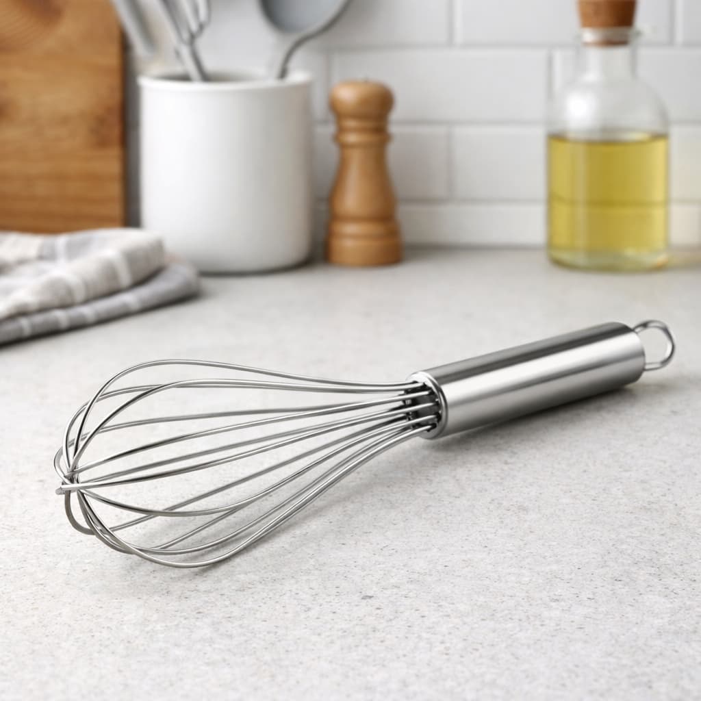 Fuê Inox Batedor de Ovos Manual Cozinha Resistente