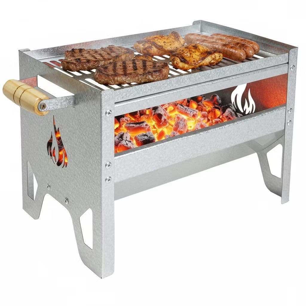 churrasqueira pequena portátil