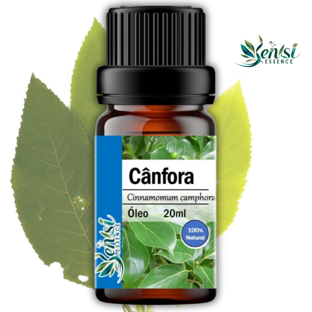 Óleo Vegetal de Cânfora 20ml 100% Puro