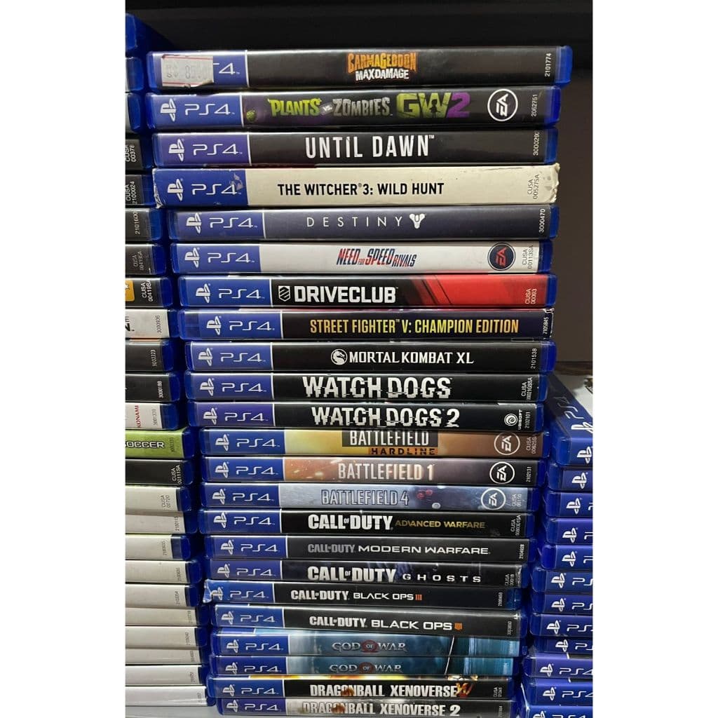 JOGOS DE PS4 USADOS FUNCIONANDO PERFEITAMENTE TESTADOS SEM RISCO