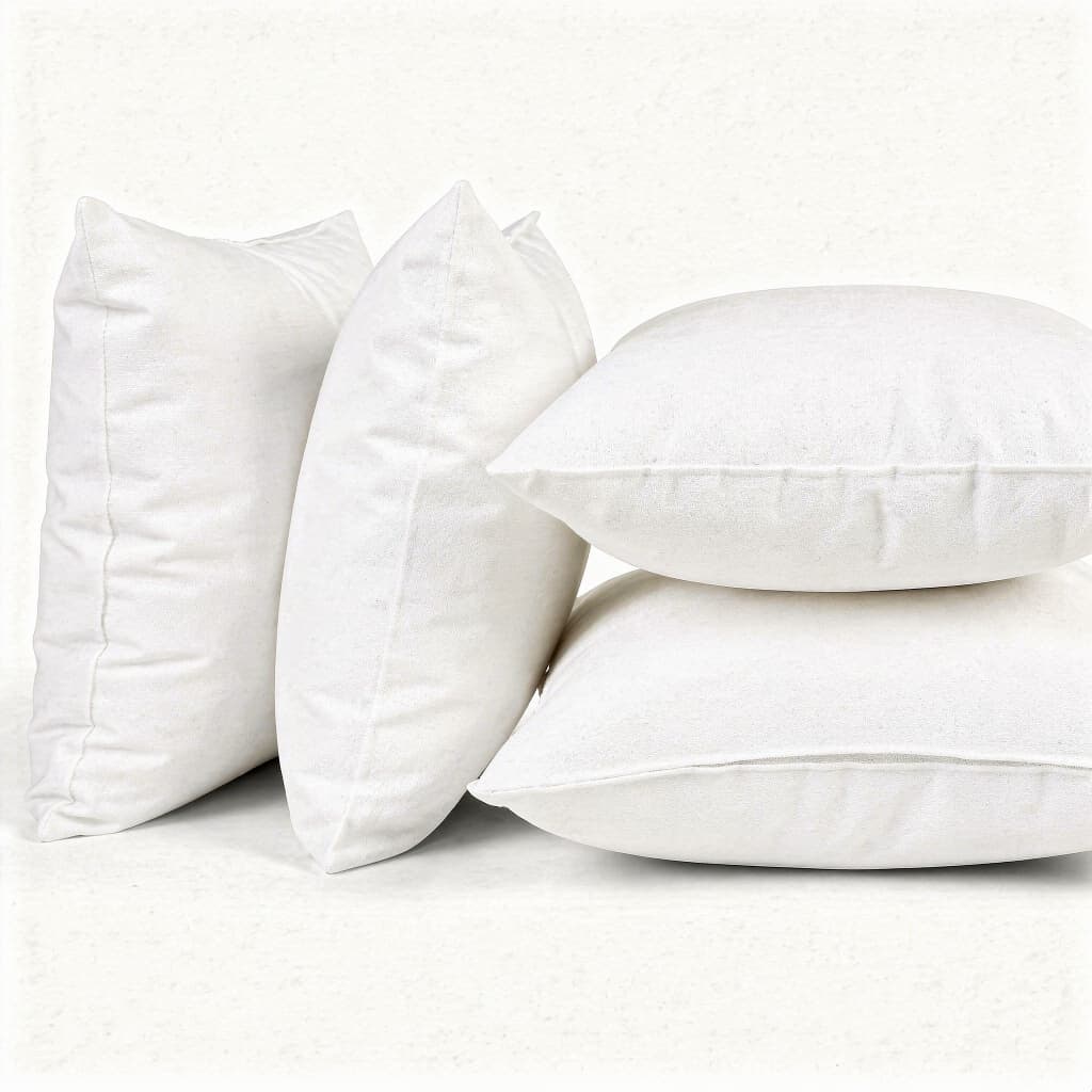 Kit 2 Almofadas Sofá Enchimento Almofada Espuma 45cm Almofada Para Cadeira Confortável