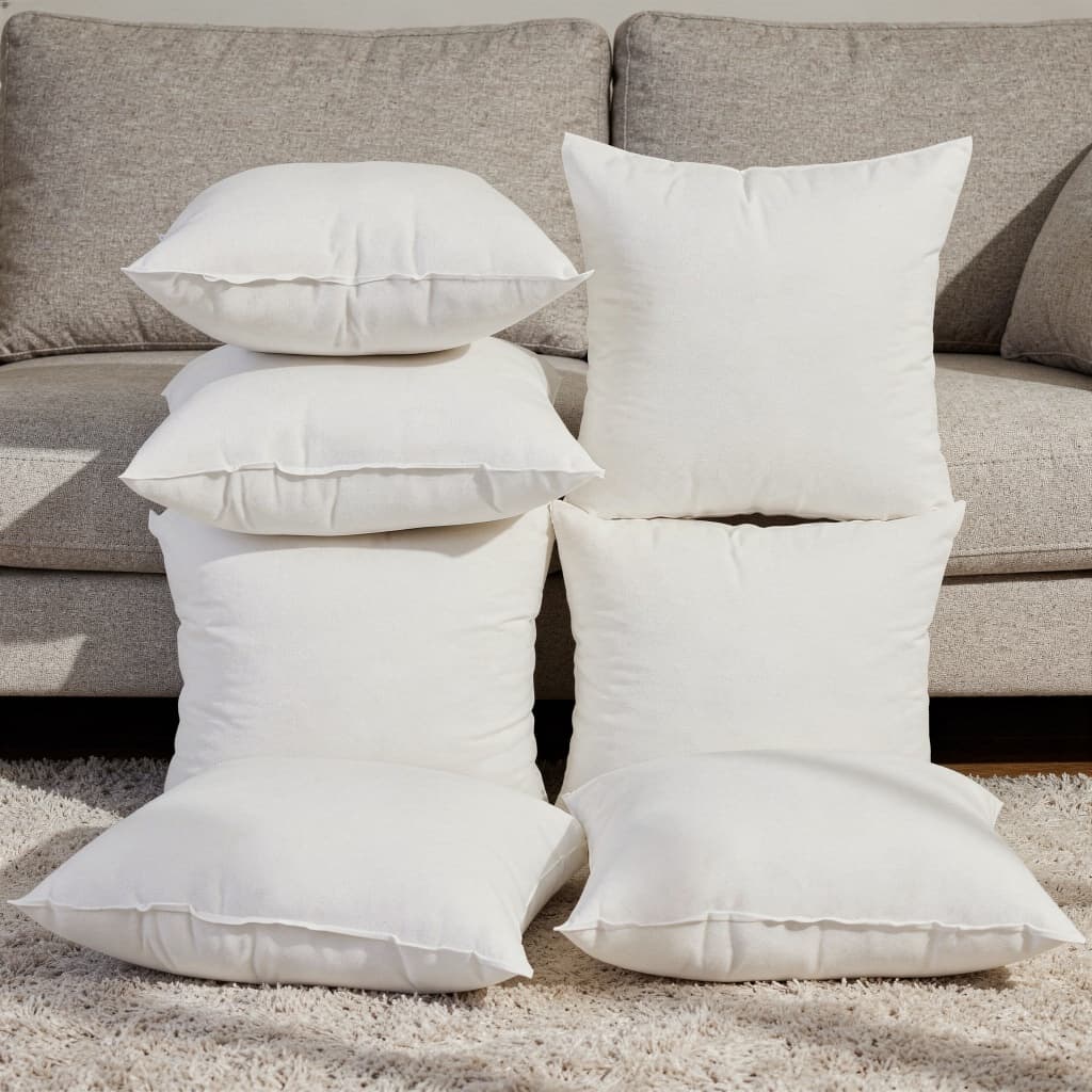 Kit 2 até 8 Almofada Sofá Enchimento Almofada Espuma 45cm Pluma de Ganso Almofada Para Cadeira