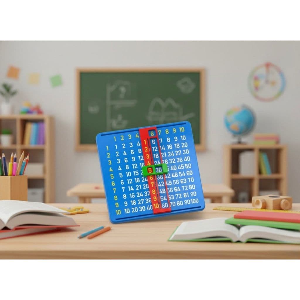 Tabuada Mágica Interativa | Calculadora Educativa Infantil para Matemática | Cores Sortidas
