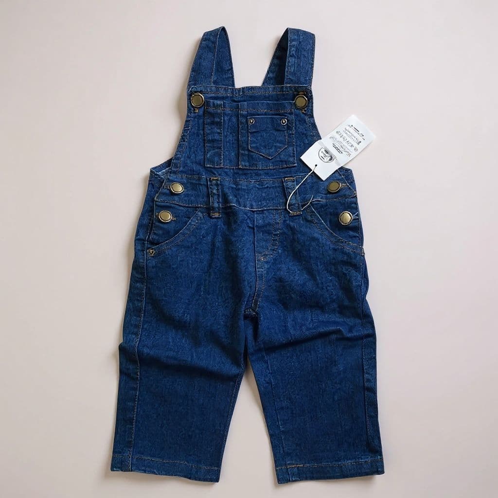 JARDINEIRA JEANS DE CALÇA UNISEXX