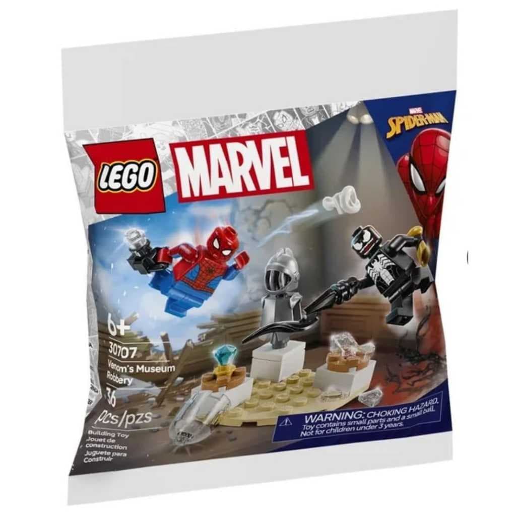Lego Marvel Venom Theft no Museu Robbery (30707) 36 pecas