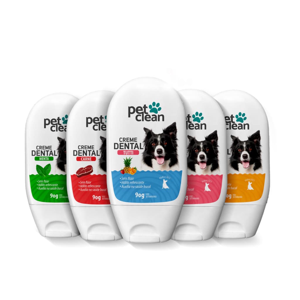 Creme Dental para Cachorro e Gato Pet Clean