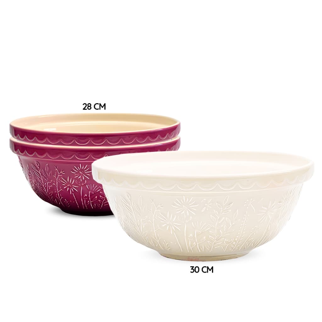 Saladeira Cerâmica 1 peça - Assadeira - Travessa Redonda - Dolce Home