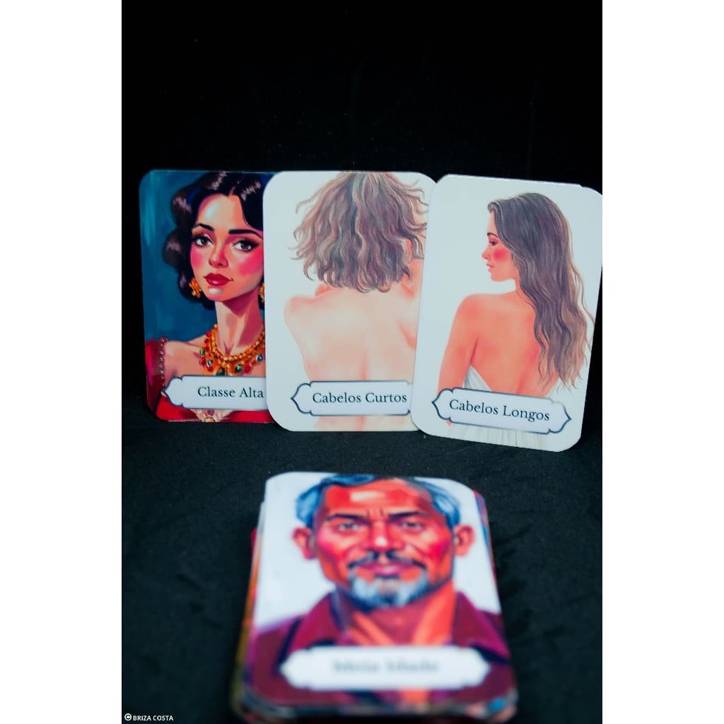 Oráculo das Aparências — 40 Cartas com Características Físicas