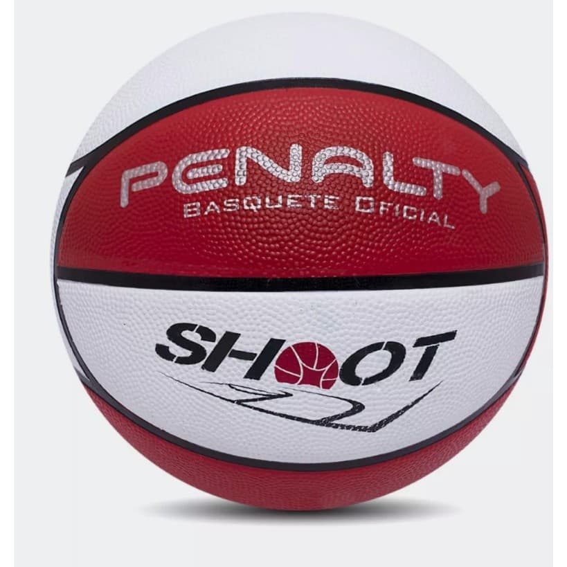 Bola Basquete Shoot X Penalty Vermelho/Branco
