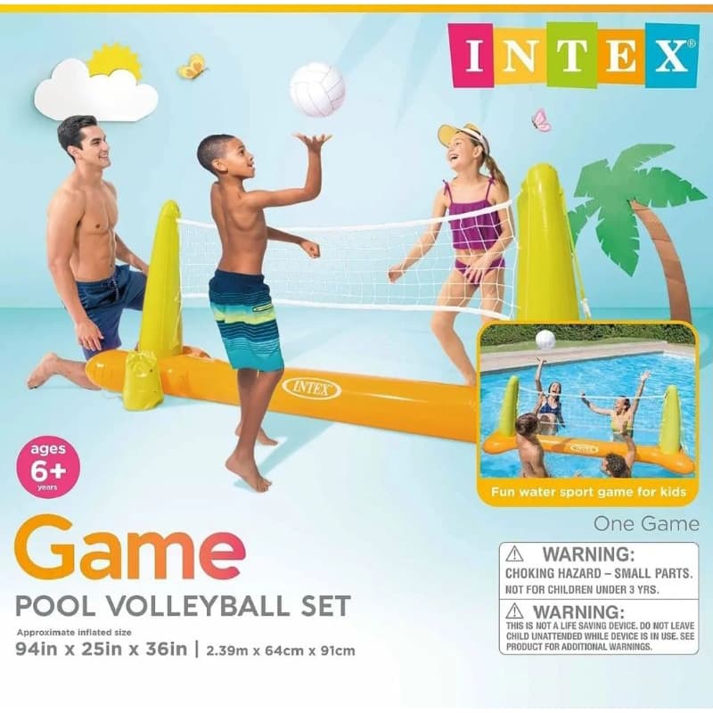 KIT ESPORTE VOLEI INFLÁVEL PRAIA PISCINA VOLEIBOL INFANTIL