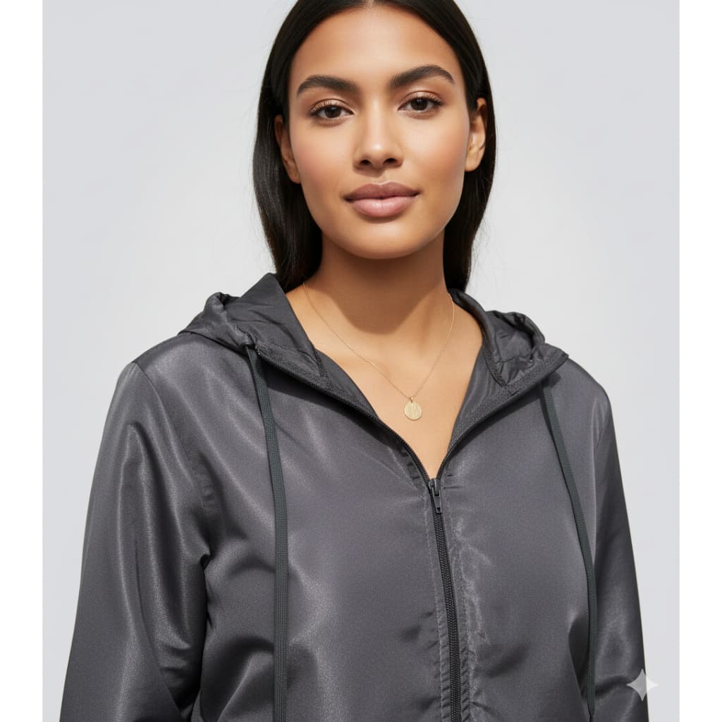 Jaqueta Corta-Vento Feminina Leve para Atividades ao Ar Livre