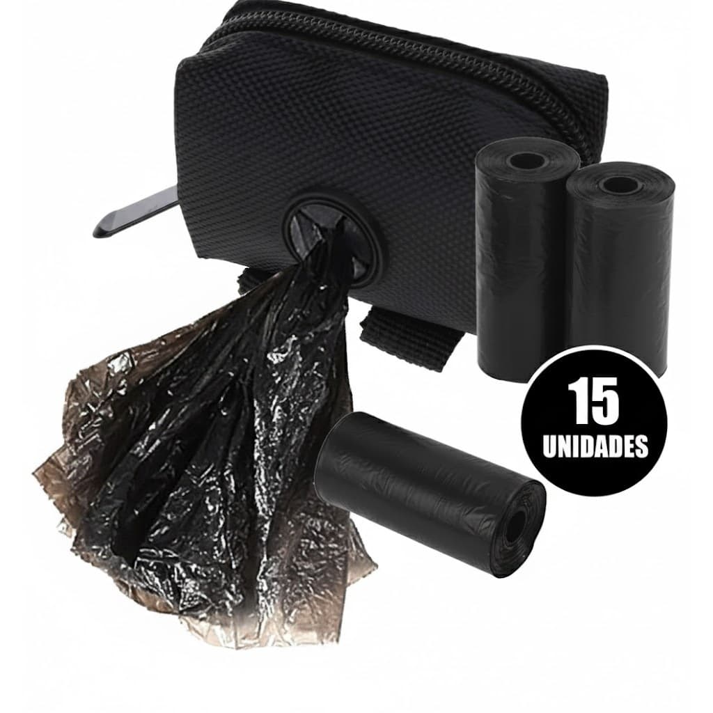 Kit Saquinhos Higiênicos Cata Caca p/ Cachorro, Cão, Pet, Gatos - Escolha seu Kit