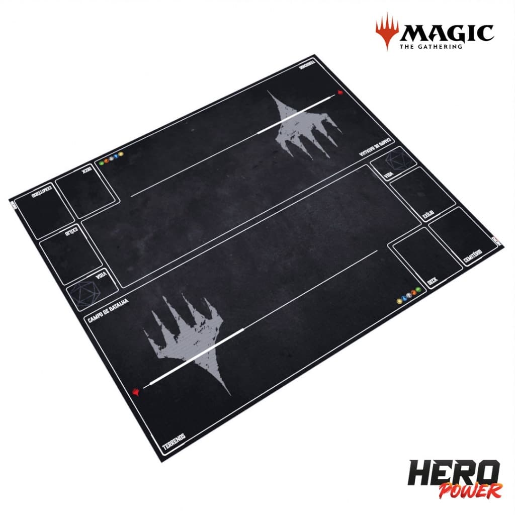 Playmat Magic The Gathering TCG Duplo | Lona Vinil 60x50cm | Jogo de Cartas