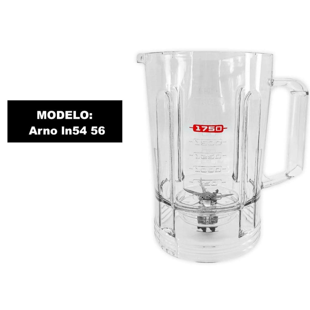 Copo Liquidificador Arno Power Max 1000w Ln54 Ln55 Acompanha - Original