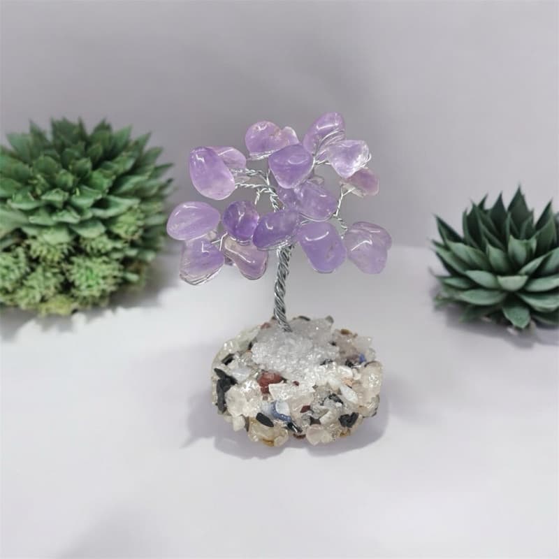 Árvore da Vida em Pedras Naturais ✨🌳