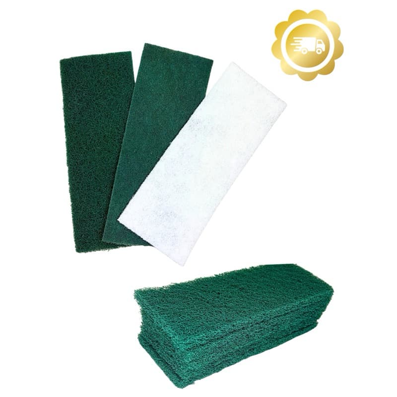 Kit 5 a 15 fibras abrasivas para limpeza refil esfregão