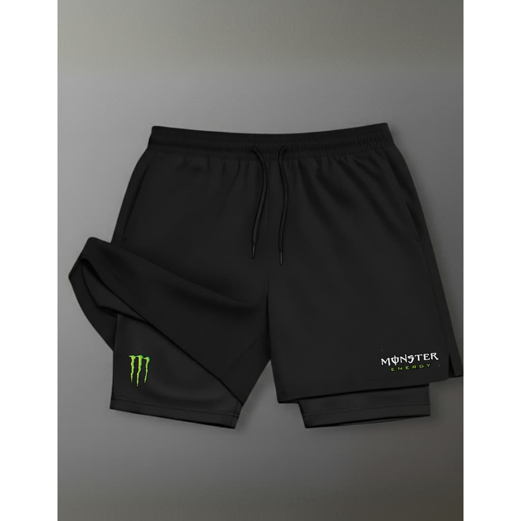 Bermuda De Compressão Elastano Mons_ter 06 Corrida Academia luta corrida