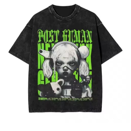 Camiseta Bring Me The Horizon Fan Art Unissex Estampa Criativa Algodão