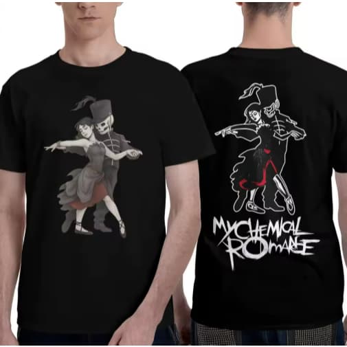 Camisa My Chemical Romance – Design Original – Algodão Premium para Fãs
