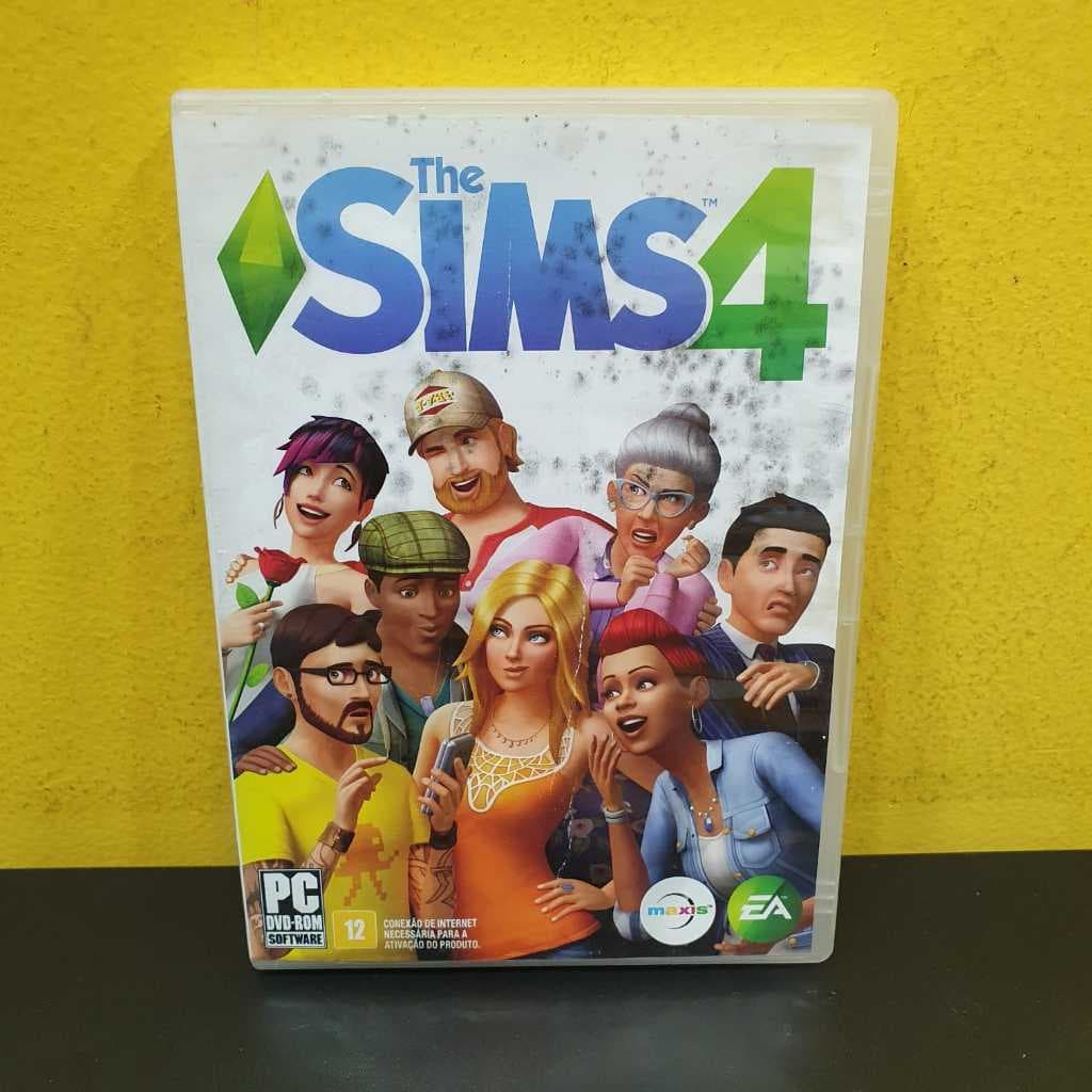 PC DVD-ROM SOFTWARE - The Sims 4 - Original Duplo C/ Marcas - Ler Descrição