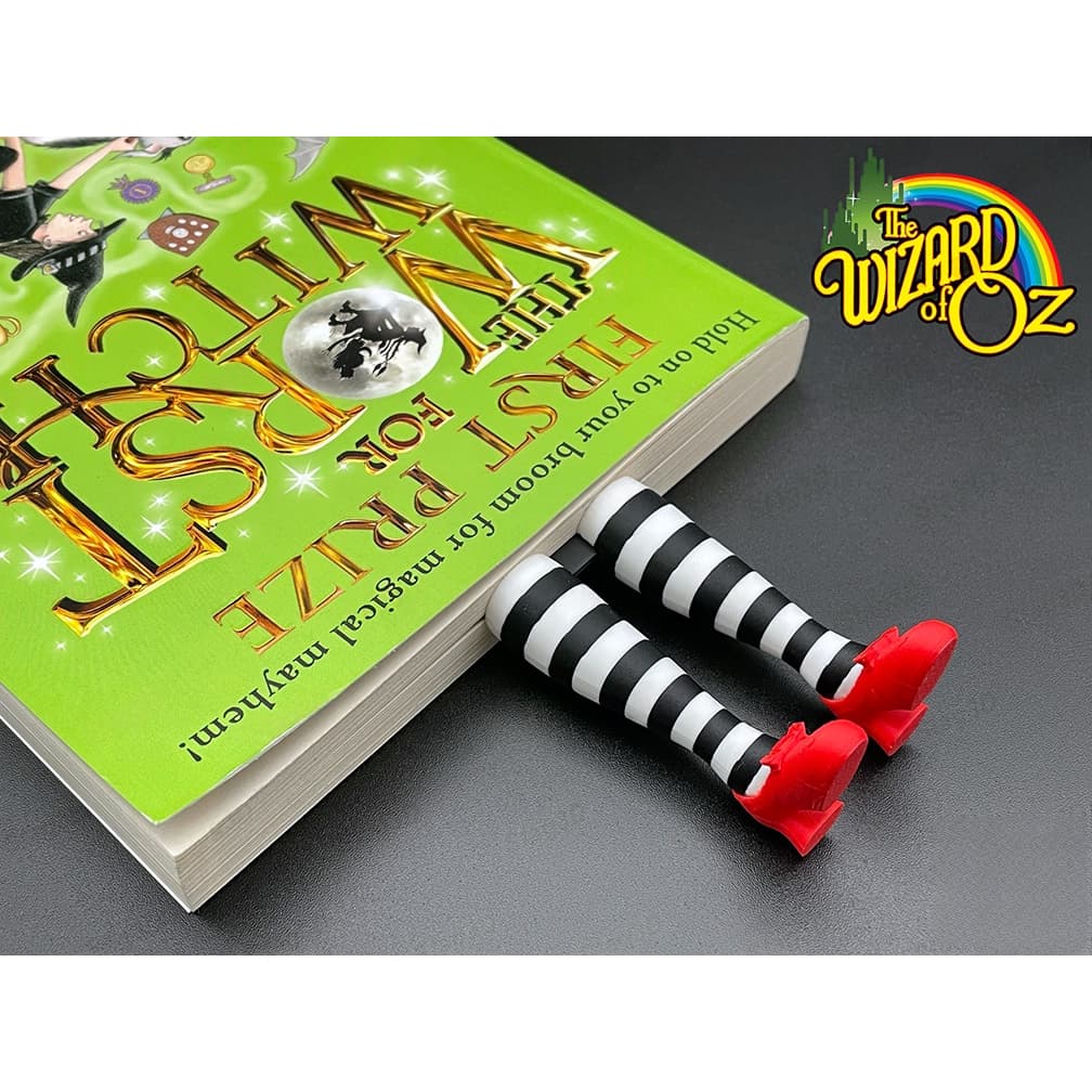 Marca Página Perninhas Mágico de Oz  | Marcador Página Criativo e Decorativo