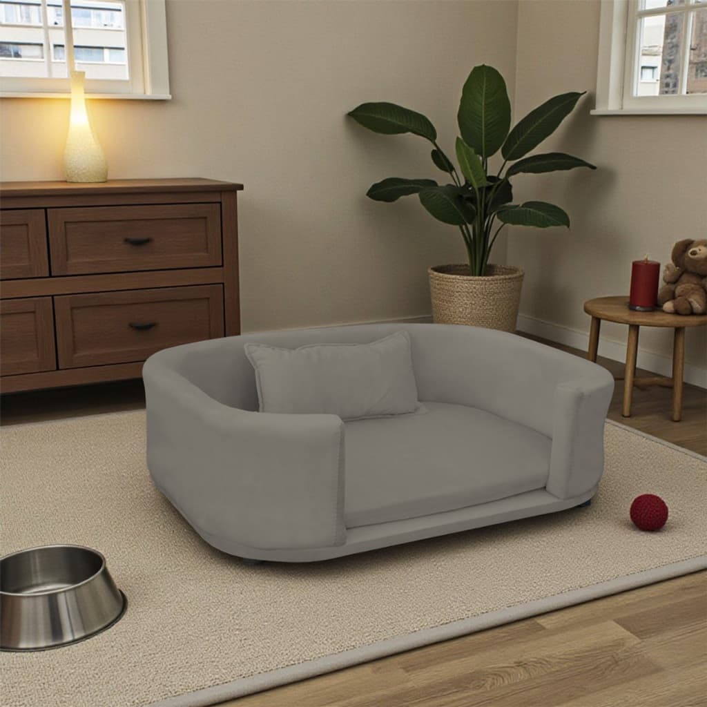 Cama Pet Caminha Confortável Luxo para Cachorros e Gatos de Veludo