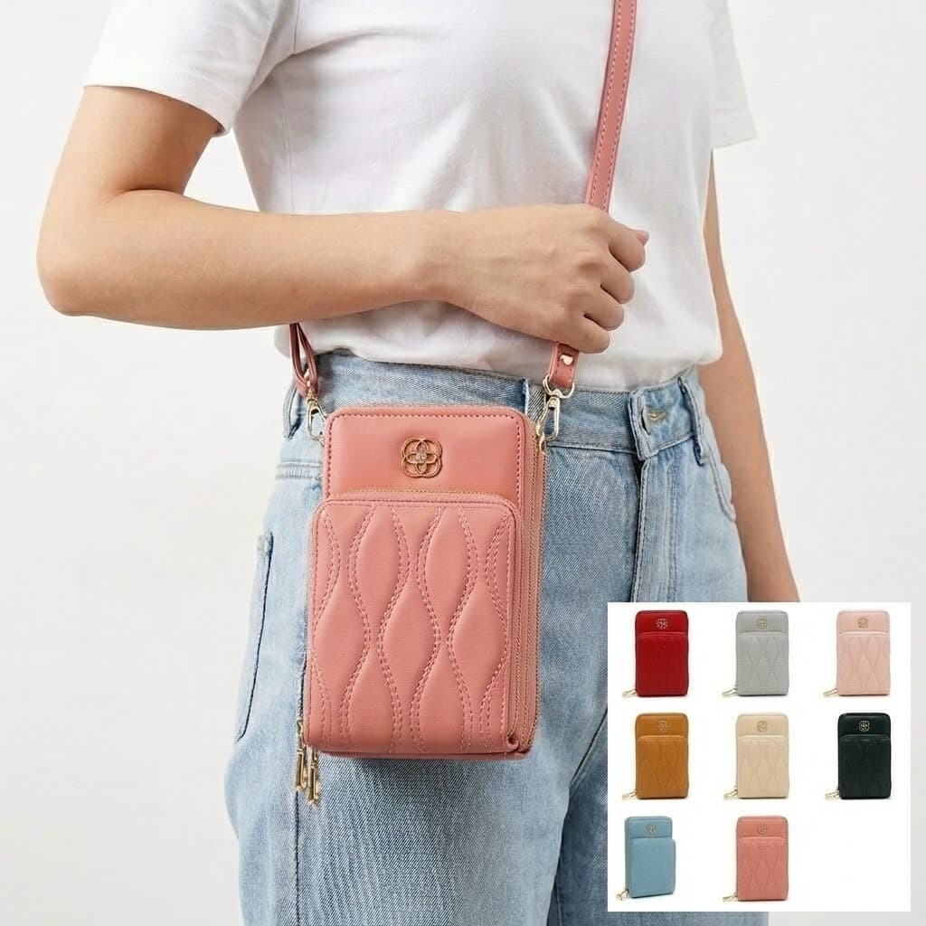 Mini Shoulder Bag Feminina Bolsa Porta Celular Carteira Pequena Casual