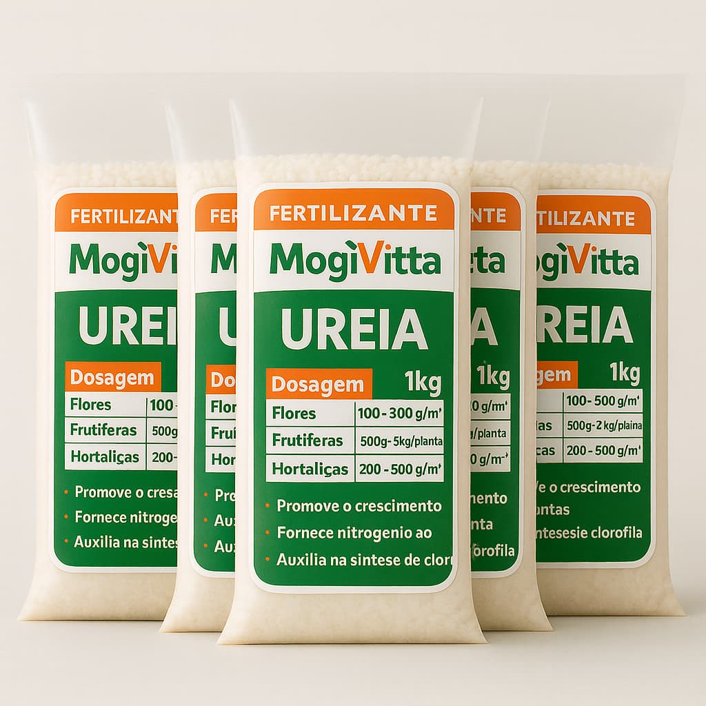 Ureia Adubo Fertilizante - Frutas Jardins Gramados - 5 Kg