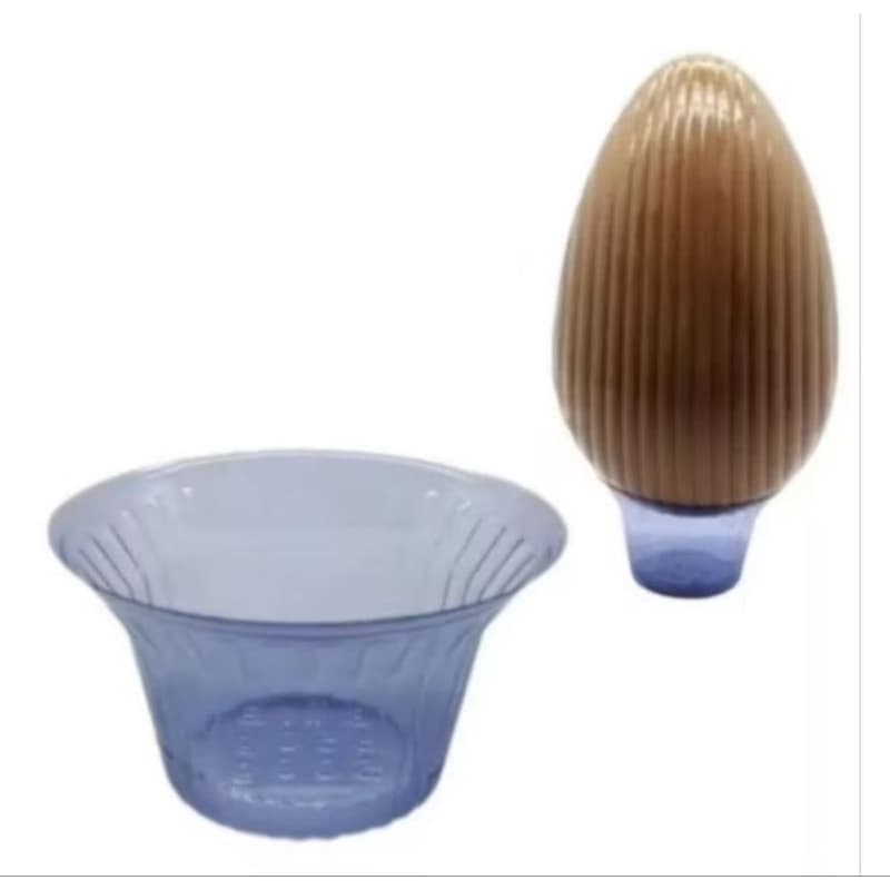 20 base para ovos de Páscoa transparente de 100g a 750g
